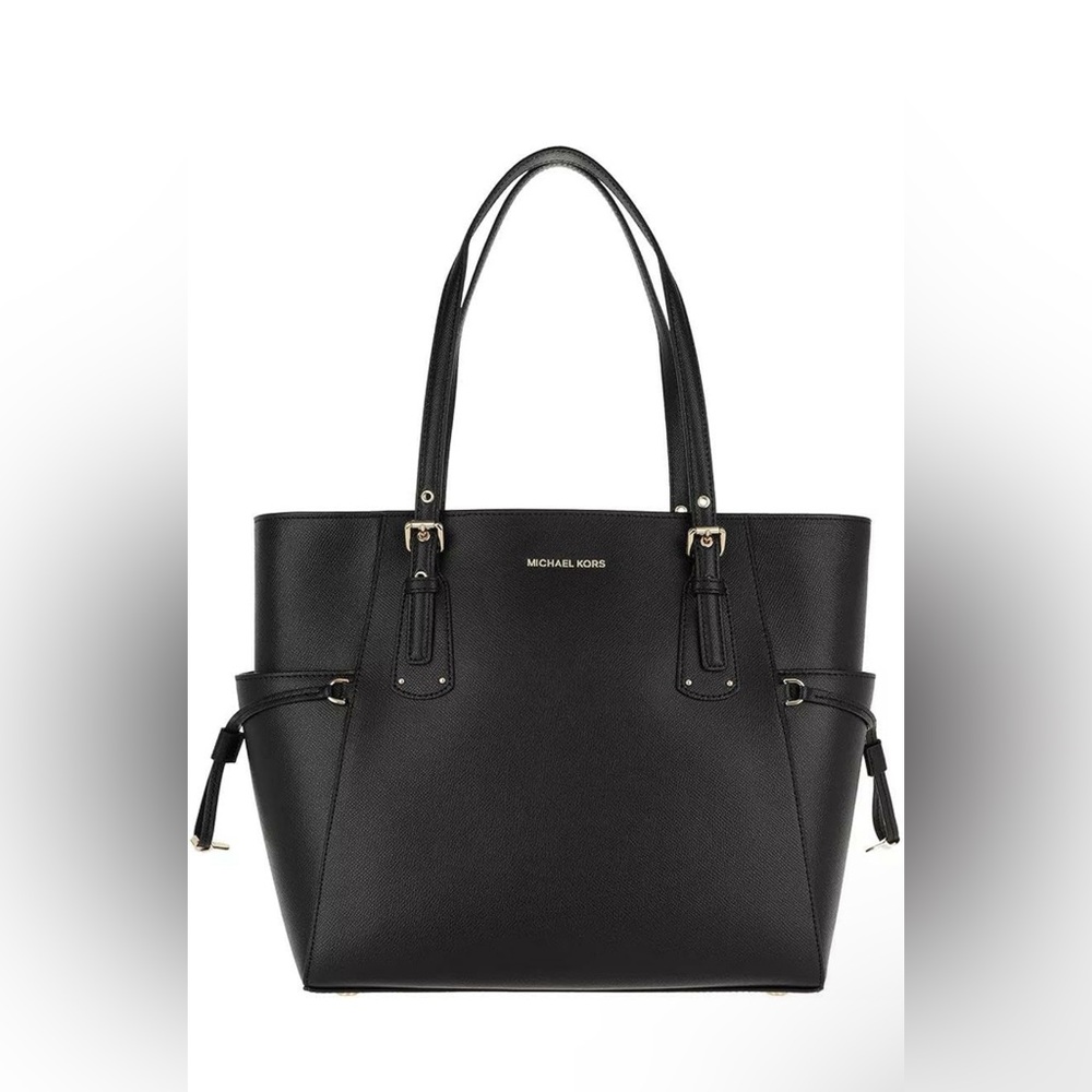 Michael Kors voyager EW signature tote leather bag